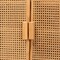 Bali & Pari Curacao Modern Bohemian Light Honey Rattan 2-Door Storage Cabinet 243-13569-ZORO - alternate 8